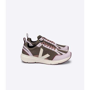 Veja CONDOR 2 ALVEOMESH Topanky Damske Khaki/Pink | SK 492GSO